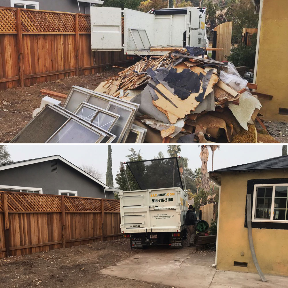 Rubbish Removal After Upgrading